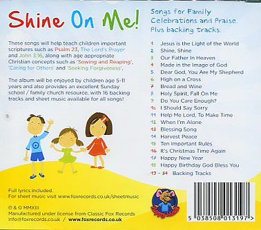 Shine On Me CD