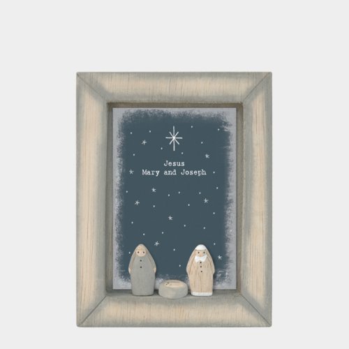 Jesus, Mary, Joseph Box frame