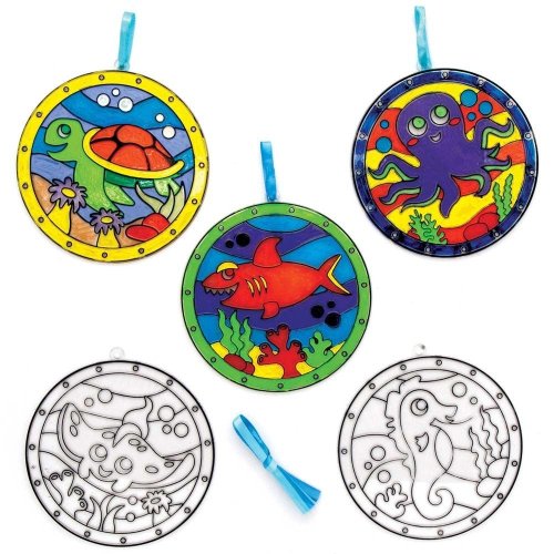 Sealife Suncatcher Pictures - Pack of 6