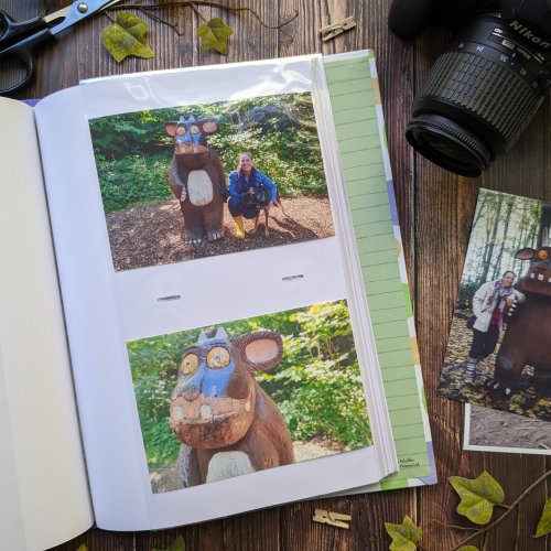 Portrait Photo Album In A Box - Gruffalo