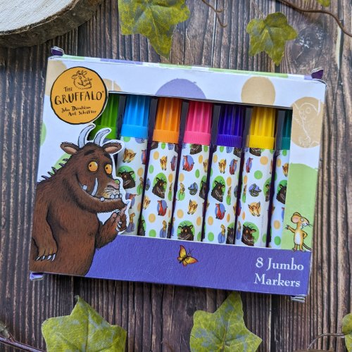 8 Jumbo Markers - Gruffalo