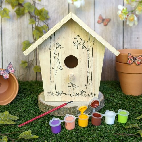 Paint Your Own Birdhouse - The Gruffalo