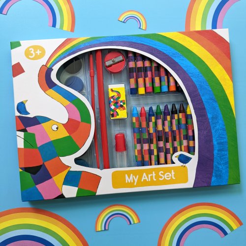 Window Art Set - Elmer