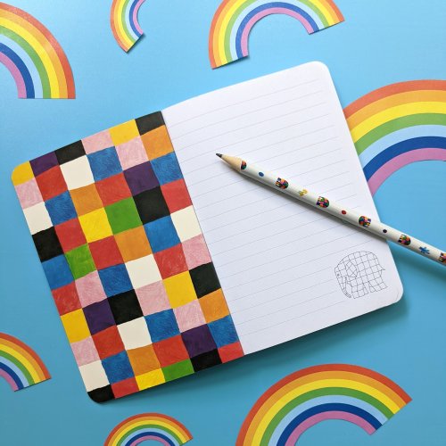 A6 Elastic Notebook  - Elmer