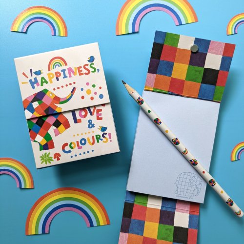 Mini Magnetic Notebooks - Elmer