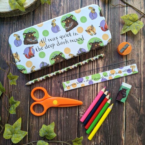 First Stationery Tin Set - The Gruffalo