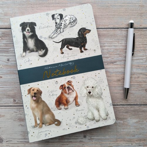 Notebook And Pen - Patricia Maccarthy Dogs