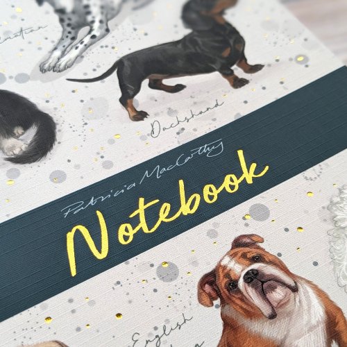 Notebook And Pen - Patricia Maccarthy Dogs