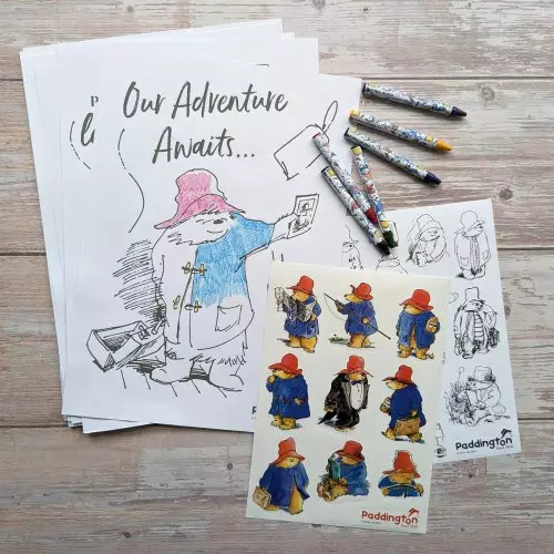 A4 Colouring Set - Paddington