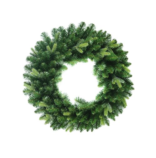 24" Warm White LED Pre-Lit St. Moritz Wreath