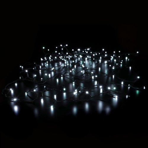 360 Spectrum App Controlled String Lights With Green Cable