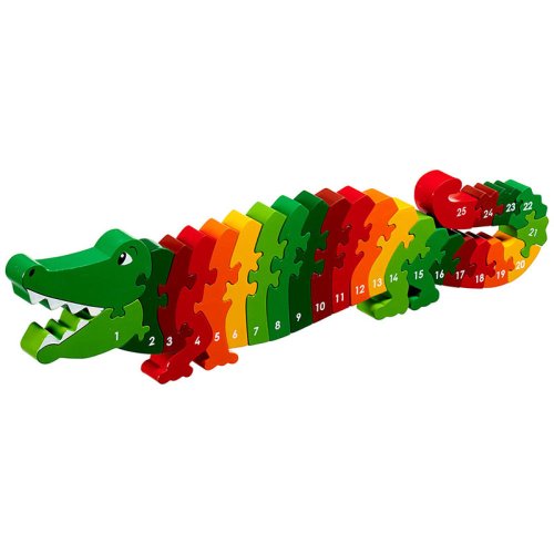 Conga The Crocodile 1-25 Jigsaw