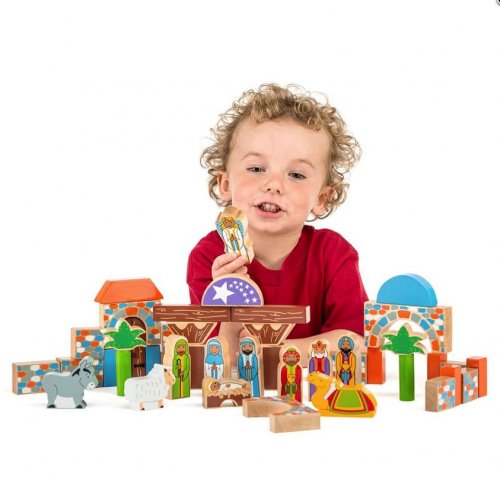 Nativity Building Blocks Nativity Set