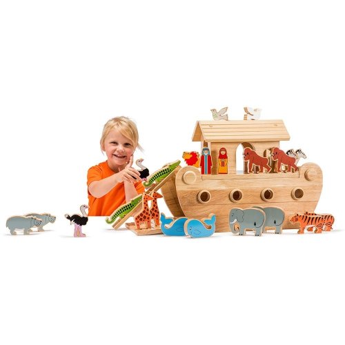 Deluxe Noah's Ark with Colourful Characters