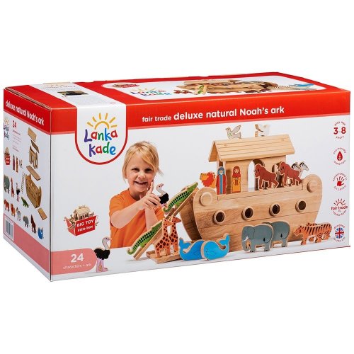 Deluxe Noah's Ark with Colourful Characters