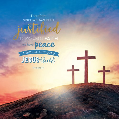 Justified by Faith Charity Easter Cards (Pack of 5)