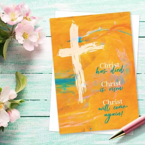 Cross Charity Easter Cards Pack of 5