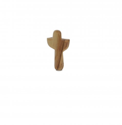 Mini Olivewood Holding Cross