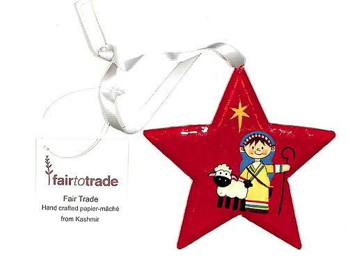 Star Decoration - Nativity Play/Shepherd