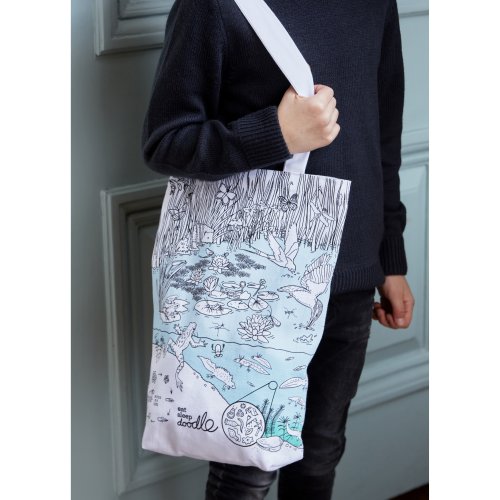 Colour & Carry Pond Life Tote Bag