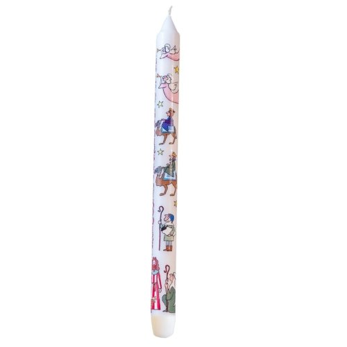 29.5cm Advent Candle: Nativity - Single