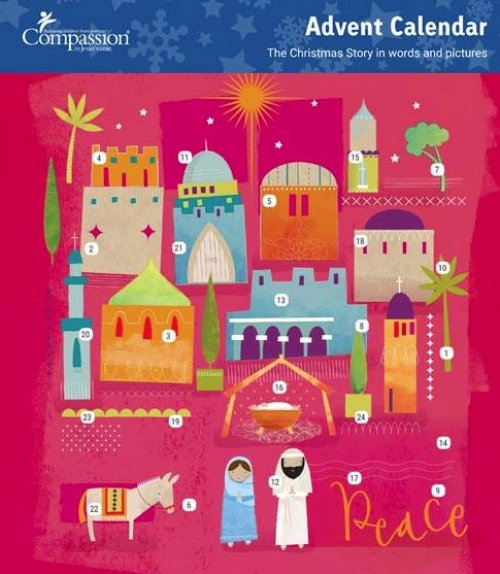 Compassion Peace Charity Advent Calendar