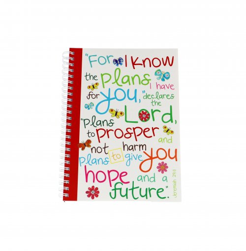 I Know the Plans A5 Notebook