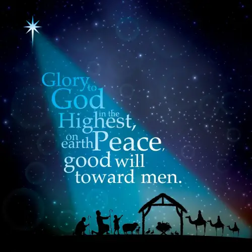 Starlight (Pack of 10) Christian Christmas Cards