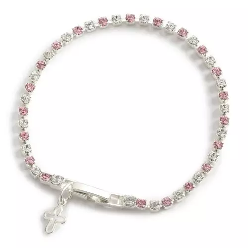 Swarovski Crystal Light Rose Bracelet