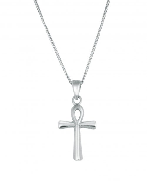 Sterling Silver Ankh Cross Pendant