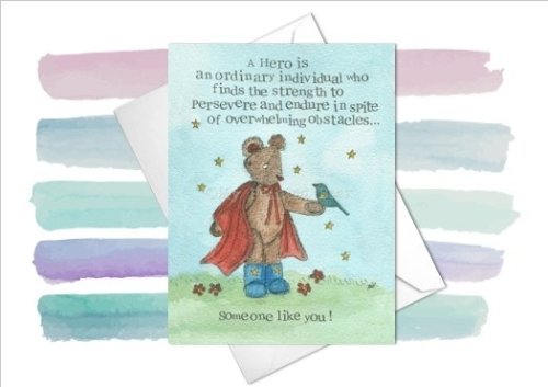 Encouragement Card Someone Like You Single card