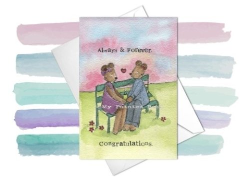 Engagement Card Always And Forever Single card