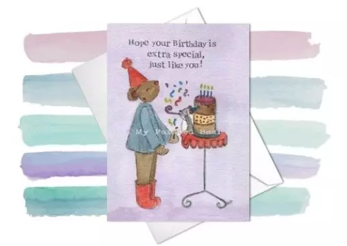 Birthday Card Extra Special Single card