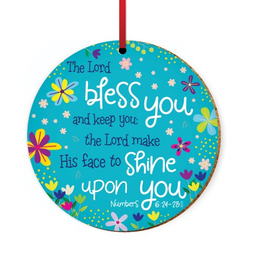 The Lord Bless You Ceramic Hanging Decoration