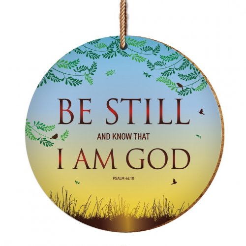 Be Still Ceramic Hanging Decoration