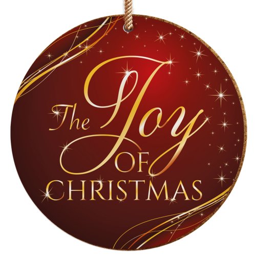 Christmas Joy ceramic decoration