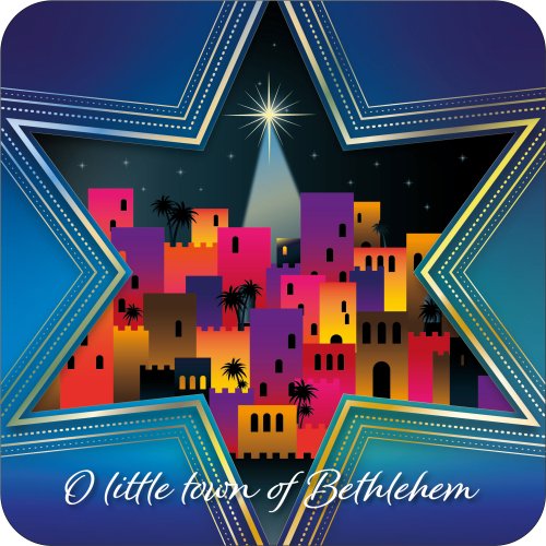 Star of Bethlehem Coaster