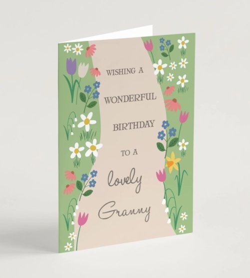 Lovely Granny Birthday Card & Envelope