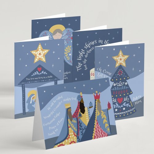 Mixed A6 Charity Christmas Cards Pack of 10