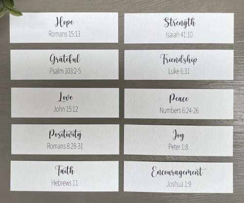 The Joy of Christmas Candles with Scripture Cards