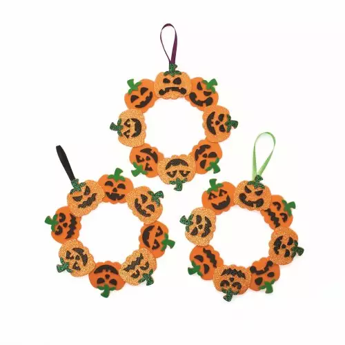 Pumpkin Mix & Match Wreath Kits - Pack of 3