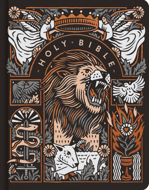 ESV Journaling Study Bible, Artist Series (Hardcover, Joshua Noom, The Lion and the Lamb)