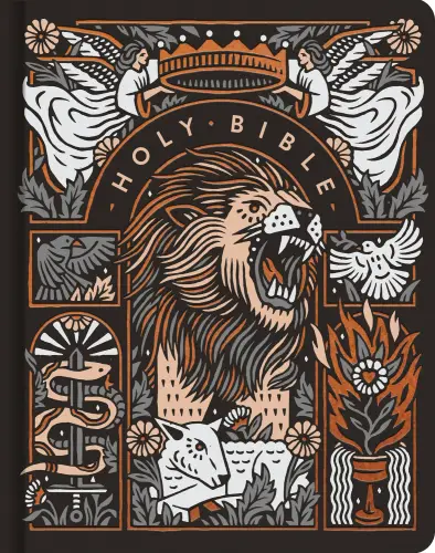 ESV Journaling Study Bible, Artist Series (Cloth over Board, Joshua Noom, The Lion and the Lamb)