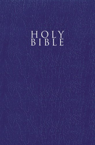 NIV Gift and Award Bible, Leather-Look, Blue, Red Letter Edition, Comfort Print