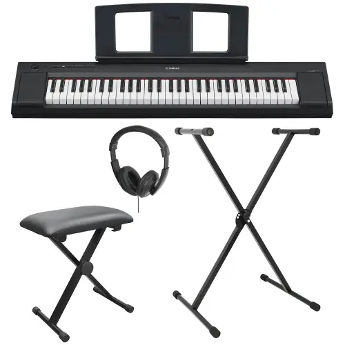 Yamaha NP15 Portable Keyboard - Black Package