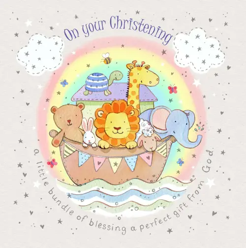 Ark Christening Single Card