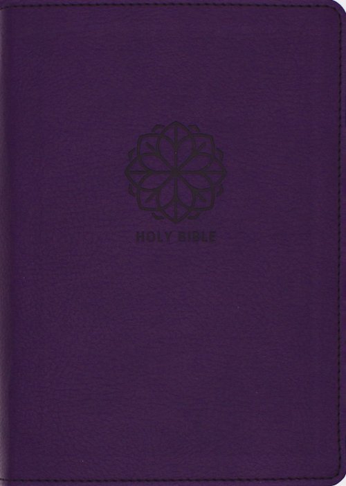 NRSVue, Holy Bible with Apocrypha, Compact, Leathersoft, Purple, Comfort Print