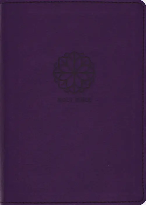 NRSVue, Holy Bible with Apocrypha, Compact, Leathersoft, Purple, Comfort Print