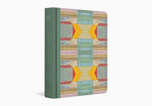 ESV Single Column Journaling Bible, Artist Series (Cloth over Board, Jessica Dennis Bush, Trellis)