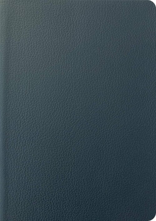 NLT Life Application Study Bible, Third Edition, Large Print (Genuine Leather, Navy Blue, Indexed, Red Letter)